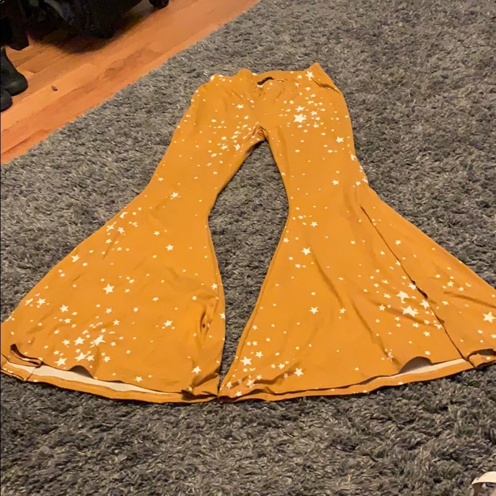 Life Clothing Star Bell Bottoms